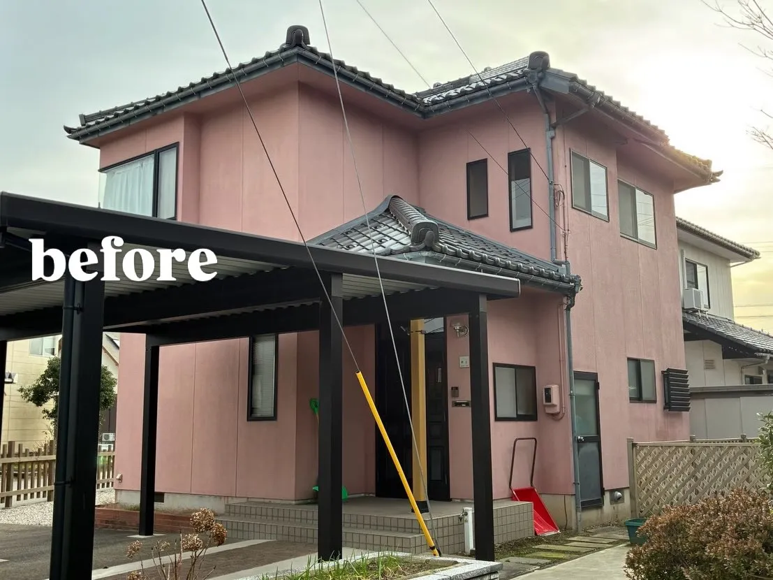 富山市 S様邸| 外壁塗装工事のご紹介です✨