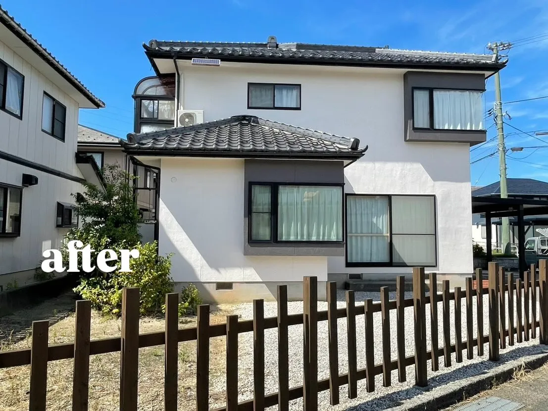 富山市 S様邸| 外壁塗装工事のご紹介です✨