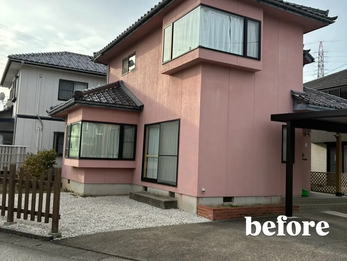 富山市 S様邸| 外壁塗装工事のご紹介です✨