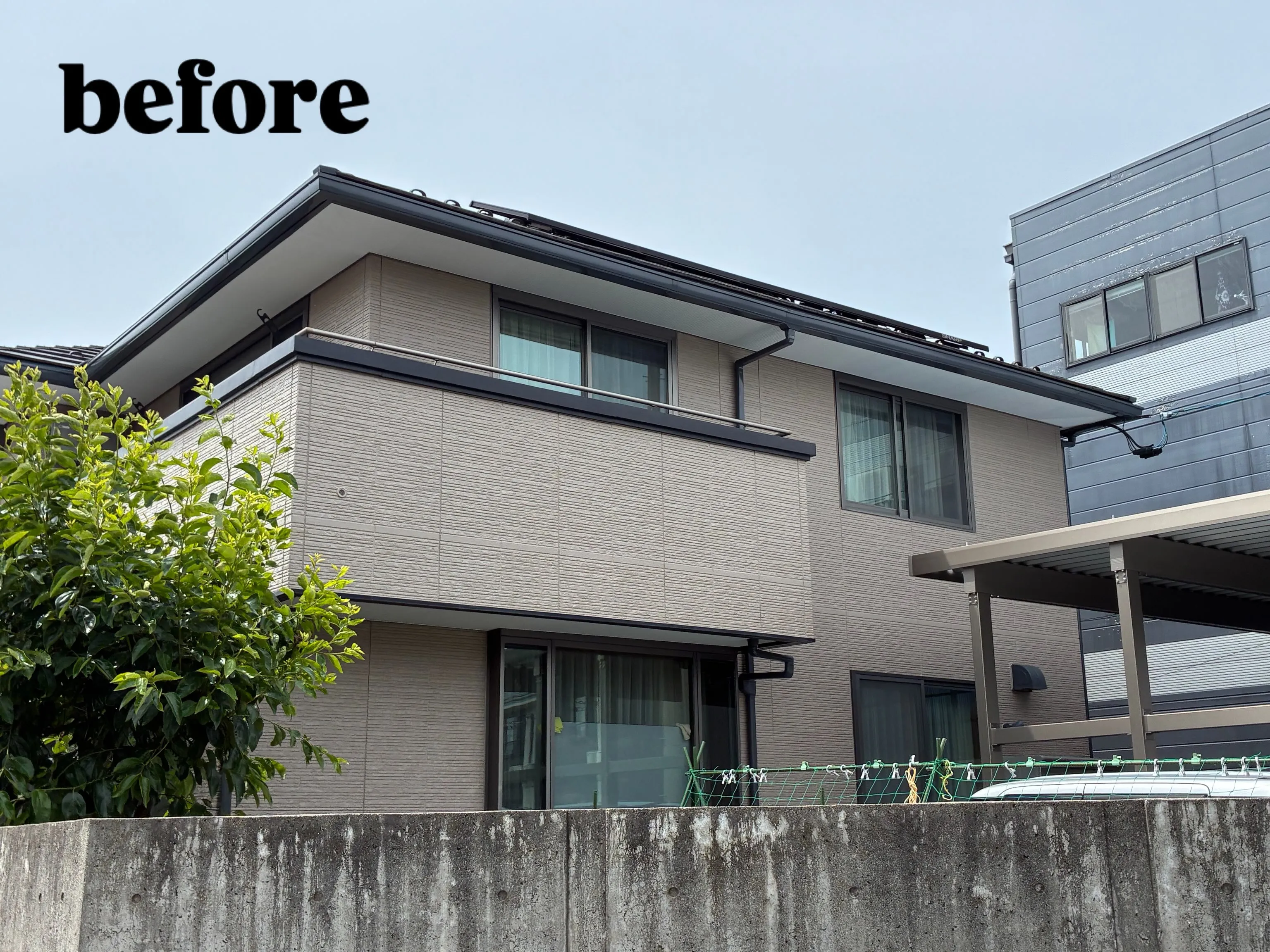 🏠富山市 K様邸|外壁防水加工工事