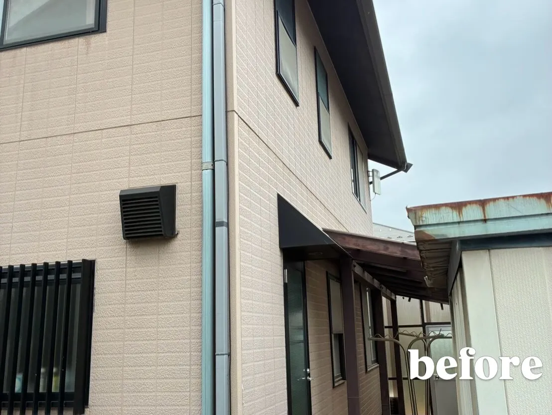 🏠富山市H様邸｜外壁防水塗装工事