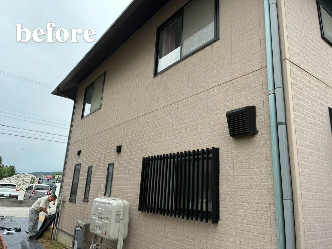 🏠富山市H様邸｜外壁防水塗装工事