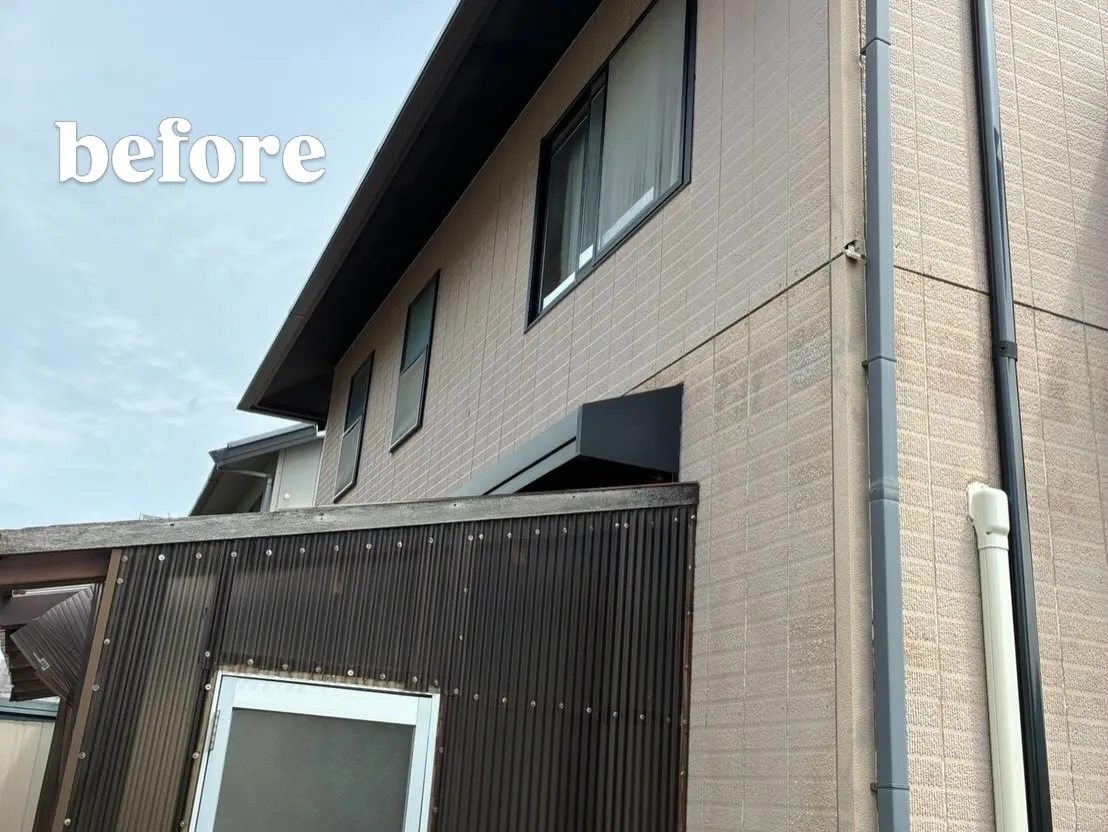 🏠富山市H様邸｜外壁防水塗装工事